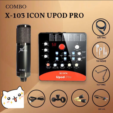 COMBO ICON - MIC X-AUDIO 103